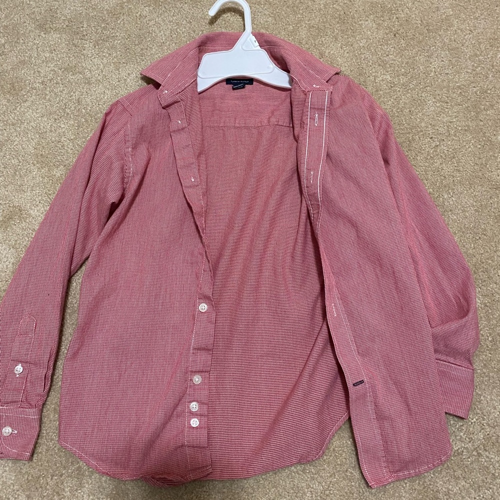 Read Tommy Hilfiger size 7 dress shirt